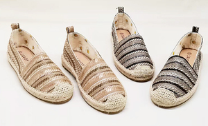 Chaussures de marche plates rayées pour femmes et filles, <span class=keywords><strong>mocassins</strong></span>, décontractés, à bas prix, Logo personnalisé, à la mode, <span class=keywords><strong>mocassins</strong></span>, tendance, <span class=keywords><strong>2022</strong></span> - Product Image 4