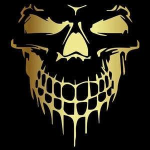 Christmas Car Decoration Body Window Skull Decals Reflective <strong>Sticker</strong> Radium Adhesive Self Vinyl <strong>Stickers</strong> for <strong>Bus</strong> Truck Cars - Product Image 4