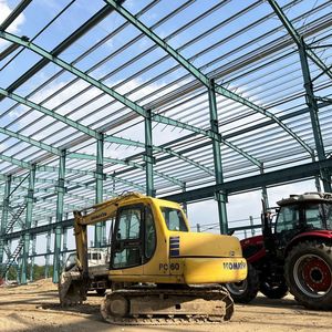 Capannone Industriale Prefabbricato Efficiente con Struttura in Acciaio Moderna, per Aziende Leader - Product Image 5