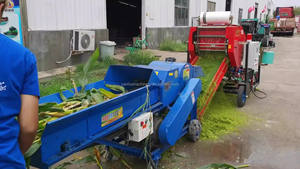 Nouvelle conception de presse à foin de luzerne prix de la presse à foin à moteur diesel - Product Image 2