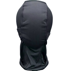 Bán buôn OEM ODM dành cho người lớn tùy chỉnh Polyester in màu đen Balaclava - Product Image 4
