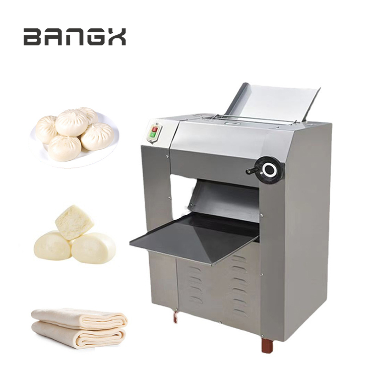 Durable Automatic Dough Roller Pizza Dough Pressing Machine Croissant Dough Sheeter