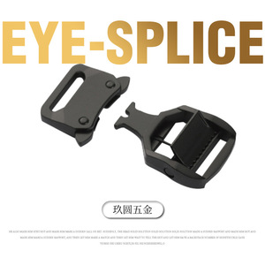 Jiuyuan Metal Side Release Buckle Black Zinc Alloy Durable Bag Accessories <b>Backpack</b> Waist <b>Strap</b> Fastener Spring 2023 - Product Image 3