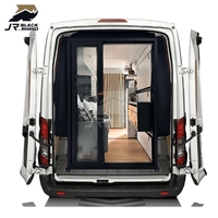 Kit de conversion pour fourgonnette Sprinter : modules d'armoires de camping-car DIY pour longs trajets, en aluminium et acier inoxydable, suspension robuste