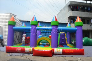 Ngoài trời bouncy nhà nhảy lâu đài khóa học trở ngại MOONWALK Jumper trượt bơm hơi sân chơi <span class=keywords><strong>Inflatable</strong></span> Bouncer trượt lâu đài - Product Image 4