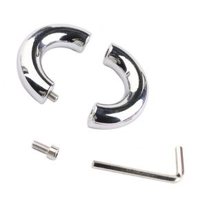 Maca de esfregaço de aço inoxidável resistente, anel de metal para homens, anel de 5 tamanhos, anel de penas para glande retardado - Product Image 4