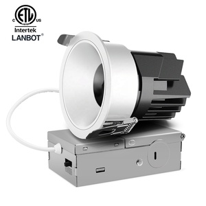 Faretto da incasso 3 pollici Etl Cob commerciale 0-10v dimmerabile con J-Box 3 colori selezionabili 100-277v - Product Image 3