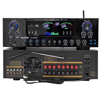 Profesyonel 7.1 Kanal 2000W Ultra Yüksek Güçlü Ev Sinema Sistemi Amplifikatörü BT Kablosuz Ev KTV Surround Ses Sistemi