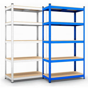 헤비 듀티 5단 볼트리스 보관 선반 - 산업용 철제 메탈 선반 제조업체 - Product Image 1