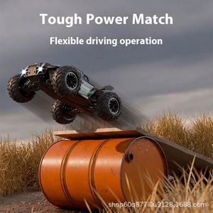 Voiture télécommandée tout-terrain <span class=keywords><strong>4x4</strong></span> en métal RC 1:16, modèle jouet avec moteur brossé, vitesse élevée 35KM/H, 4 canaux, portée 80m, expert en métal - Product Image 5