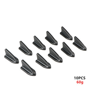 Kit d'antenne de voiture à aileron de requin en ABS, 10 pièces/ensemble, pour toit de voiture, aileron de <span class=keywords><strong>spoiler</strong></span>, <span class=keywords><strong>vortex</strong></span> pour voitures - Product Image 2