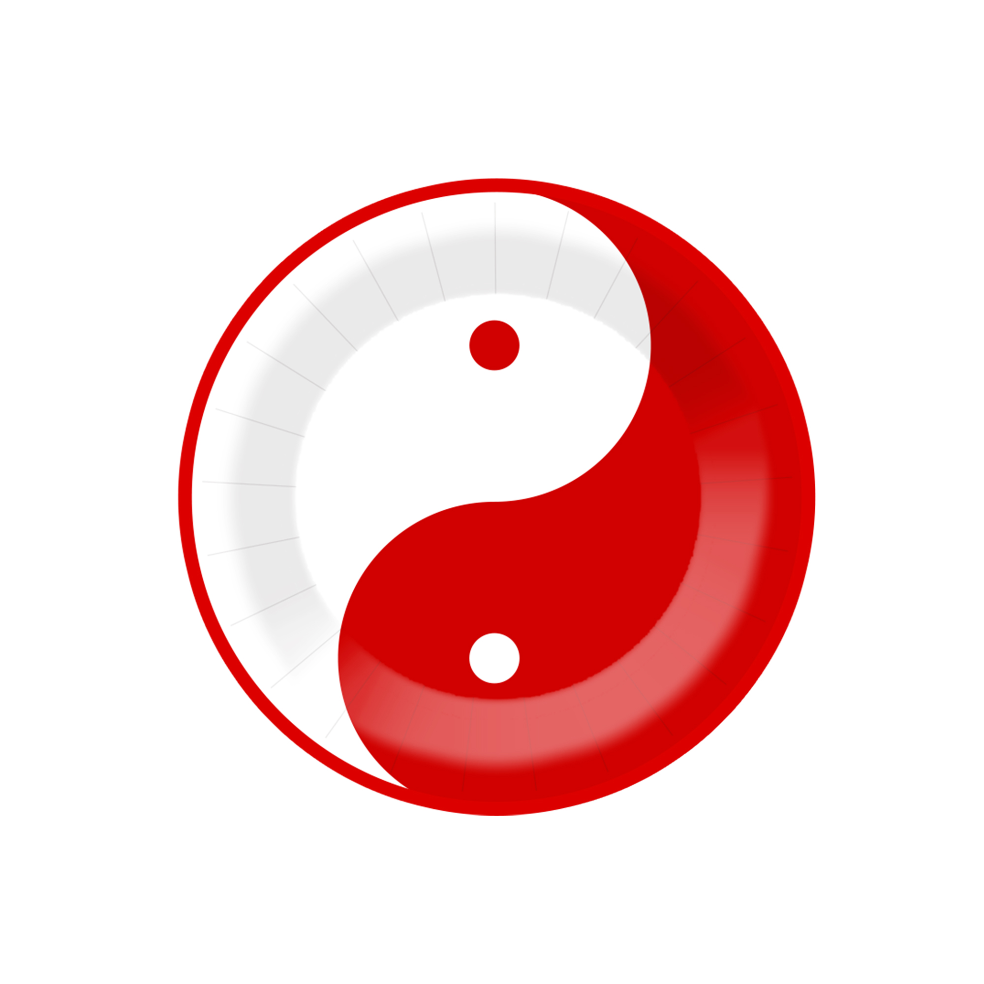 Plato de papel de 7 pulgadas * 8 unidades