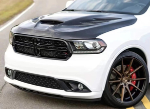 Capot moteur en fibre de carbone pour <span class=keywords><strong>Dodge</strong></span> Durant Durango Srt Performance 2018 2019 2020 2021 2022 - Product Image 6