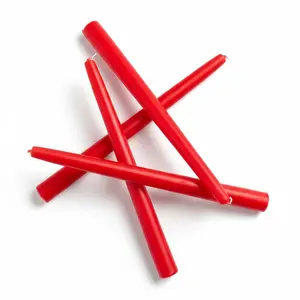 MUMHANE 10-Piece <b>Red</b> Table Decoration <b>Candles</b> - Product Image 3