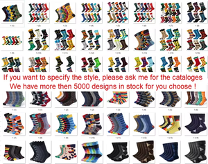 Calcetines de Vestir para Hombre, Estilo Casual de Negocios, con Patrones, Económicos, Multi-estilo, Personalizables con Logotipo, Calcetines Divertidos para Hombre, Calcetines al por Mayor - Product Image 5
