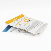 Sachet d'emballage personnalisé pour snacks sains, avec impression couleur et fenêtre mate, idéal pour granola de fruits secs sans gluten