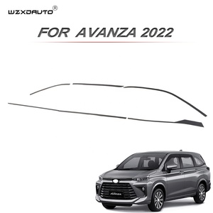 Bandes décoratives complètes en acier WZXD pour le style automobile, accessoires extérieurs, couvre-fenêtres pour - Product Image 3