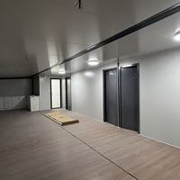 Nuevo Diseño Moderno, Casa Prefabricada en Contenedor Expandible de 20 pies/40 pies, Estructura Prefabricada, Baño Prefabricado, Casa Portátil