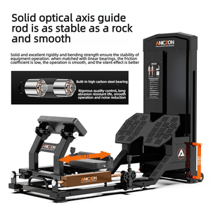 Equipo de Fitness Comercial Completo: Máquina de Elevación de Talones de Acero y Hierro, Máquina de Abducción/Abducción de Piernas, Máquina de Tríceps - Product Image 5