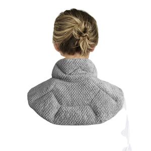 Almohadilla Térmica de Fábrica para <span class=keywords><strong>Cuello</strong></span> <span class=keywords><strong>y</strong></span> <span class=keywords><strong>Hombros</strong></span> con Semillas de Lino <span class=keywords><strong>y</strong></span> Trigo para Microondas, Compresa de Calor Reutilizable <span class=keywords><strong>y</strong></span> Calentador - Product Image 1