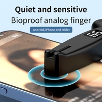 JX-05Pro Auto Tapper Touch, Clic intelligent portable pour écran de téléphone et tablette, Tourneur de page, Clic rapide avec télécommande