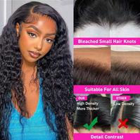Mayoristas de Pelucas de Encaje Full HD de la Mejor Calidad, Proveedor de Pelucas de Cabello Humano con Ondas Profundas Sin Pegamento, Peluca de Cabello Vietnamita Original Crudo SDD 15A