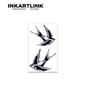 Tatuajes Temporales de Golondrina al por Mayor, <span class=keywords><strong>Tatuaje</strong></span> Falso de Larga Duración de 15 Días, Resistente al Agua, Arte Corporal Natural con Jugo de Frutas para Manos, Suministro al por Mayor - Product Image 3