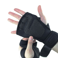 Gants de musculation demi-doigts pour fitness et gym, accessoire pour améliorer la préhension et le confort, gants de powerlifting respirants et résistants