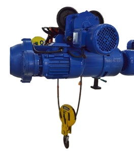 Palan électrique à câble métallique avec crochet de levage et chariot à moteur 1 ton, 2 ton, 3 ton, 5 ton, 10 ton pour les grues à poutre unique - Product Image 2