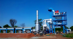 โรงงานยางมะตอยคอนกรีต80ตัน/ชม. โรงงานจีน - Product Image 4