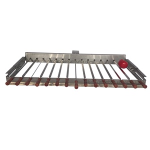Griglia Cypriot Top girarrosto <span class=keywords><strong>Kebab</strong></span> con spiedini piatti 15 pz griglia a carbone automatica - Product Image 6