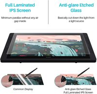 Tablette graphique numérique professionnelle Huion Kamvas Pro 24 avec écran LCD et stylet