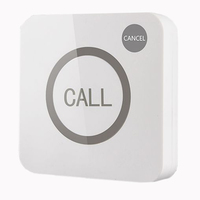 Système de téléavertisseur sans fil longue portée, entièrement étanche, avec bouton d'appel pour serveur et récepteur montre, pour restaurants et cafés, portée 1000m en zone ouverte