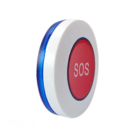 Control Remoto Universal SOS RF 433mhz de 1 Botón, Duplicador de Código para Puerta de Garaje
