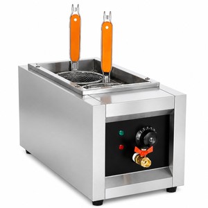 หม้อต้มบะหมี่ไฟฟ้าแบบสองตะกร้า 220V 2kW สำหรับร้านอาหาร ร้านราเมน อุด้ง พาสต้า - Product Image 1