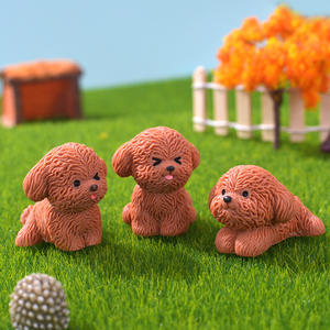 2025 nouveau dessin animé Offre Spéciale mignon Mini chiot résine accessoire petit bricolage Micro paysage jardinage décoration avec motif Animal - Product Image 2