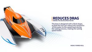 Nuevo Barco a Control Remoto <span class=keywords><strong>WLtoys</strong></span> <span class=keywords><strong>WL915</strong></span>-A 2026, 2.4G, 45km/h, Alta Velocidad, Juguete RC, Regalo para Niños, Adultos, Niños y Niñas - Product Image 5