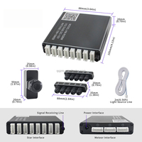 Kit de plafonnier de voiture 16W RGBW à fibres optiques, éclairage d'ambiance ultra-fin DC12V pour un ciel étoilé automobile