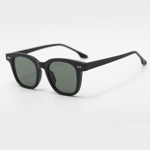 Custom Logo 2025 Fashion Retro Men Women TR90 Frame <b>Gradient</b> Lens Driving Sun Glasses UV400 Big Frame Square <b>Sunglasses</b> - Product Image 1