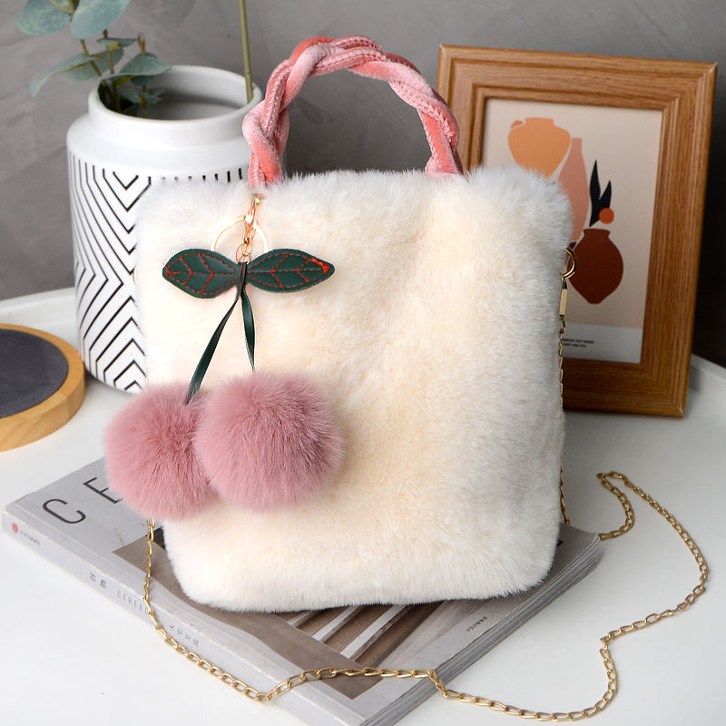Fluffy Bag Fuzzy Bag Y2k Furry Tote Bag For Women RARITYUS
