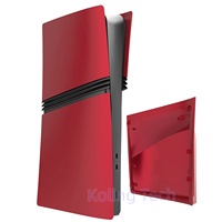Plaques de couleur rouge pour PS5 Pro Console Cover Premium ABS Façade Shell Covers pour PlayStation 5 PRO Disc Edition