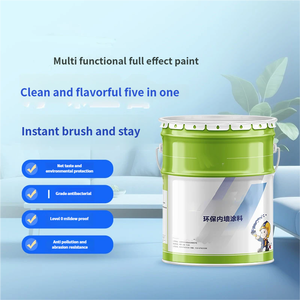 High Performance Premium Interior Wall Acrylic Matte Washable Mold Resistant Eco Friendly White Multi Functional Paint