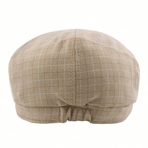 Gorra de Estilo Europeo de 8 Paneles para Hombre, Tipo Boina, para Primavera, Verano y Otoño, Venta al Por Mayor - Product Image 6