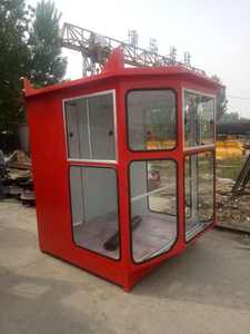Cabina di controllo per gru a braccio singolo/doppio tipo europeo con paranco a fune metallica, cabina per gru a torre con braccio orientabile, prodotta in Cina - Product Image 6
