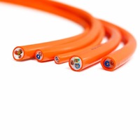 Câble d'alimentation extérieur H07BQ-F 5X1 PUR haute flexibilité, robuste, câble de capteur 450/750V, résistant à l'huile, résistant aux intempéries, câble de convoyeur