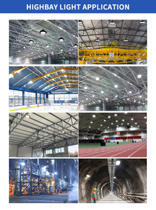 Lámpara <span class=keywords><strong>LED</strong></span> de Alta Bahía de Grado Comercial, Estándares de la UE CE EMC CB, PF≥0.9, 100W/150W/200W, 3CCT, Regulable, Chip Lumileds, IP65 Impermeable - Product Image 6