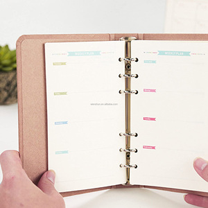 2025 tái chế <span class=keywords><strong>kraft</strong></span> giấy màu nâu tông Vòng chất kết dính tập tin thư mục giấy chứng nhận chủ - Product Image 4