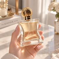 Flacon de parfum vide en gros 30ml 50ml 100ml, flacon de parfum de luxe en verre avec boîte, logo personnalisé, faible MOQ