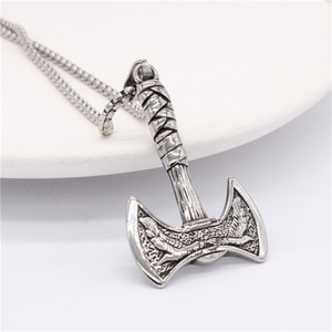 Fashion Stainless Steel Viking axe Pendant <b>Necklace</b> <b>Men</b> Accessories - Product Image 5
