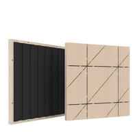 Panneau acoustique en MDF micro-perforé, système d'isolation acoustique haute densité pour bibliothèque, salle de classe, réduction de l'écho